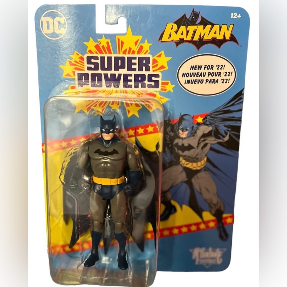 2022 MCFARLANE TOYS DC SUPER POWERS BATMAN FIGURE